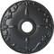 Ekena Millwork Kent Ceiling Medallion (Fits Canopies up to 5"), Hand-Painted Pewter, 18"OD x 3 1/2"ID x 1 1/4"P CM18KEPES - alternate 1